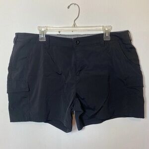 World Wide Sportsman Shorts Women's 18 Grey Cargo Fishing Nylon Hiking Outdoor